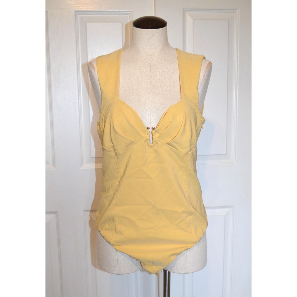 Zaraโ Grupo Inditex Gold Body Women's XL Tall with Side Zipper Snap Leg Lined